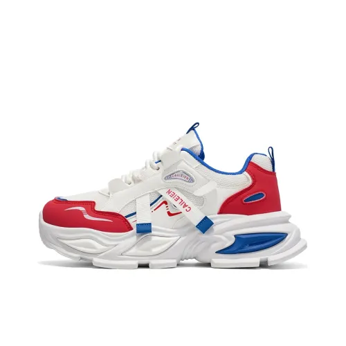 DINGGU Дышащий и Износостойкий Низкий Топ Кроссовки с Толстой Подошвой Мужские