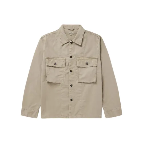 Hartford Светло-янтарный Мужская Рубашка