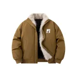 Кофейный [780 Улучшенный меховой воротник, версия]