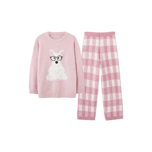 MAKEGONGZHU BBRL057 Пара Женские Пижамные комплекты