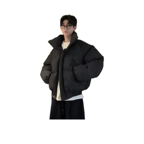 W.O.L Черный мужской пуховик