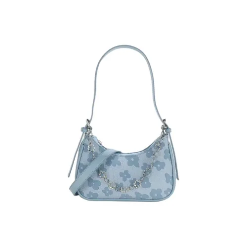 JANE KLAIN ПУ (полиуретан) Сумка через плечо Сумка Сумка на плечо Женская Синяя