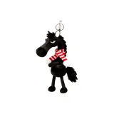 Небесный-Избранный Удачи Красный Шарф Черная Лошадь