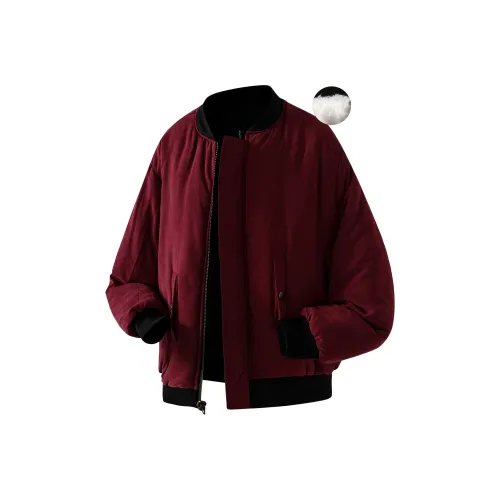 MARK WAFFLE Бархат Feel Пальто Унисекс