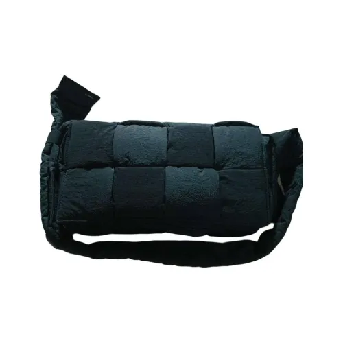 Bottega Veneta Дизайн Сумка через плечо Сумка на плечо Средняя Мужская Чернила Серебряный