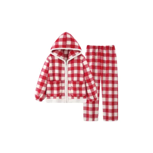 O'MESIK Красный Женский Пижамный Комплект