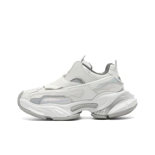 JINLAIKE Низкие кеды с толстой подошвой Мужские