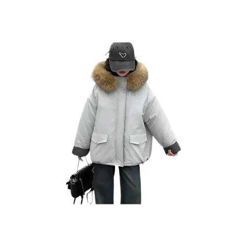 LONGZHIWU Хлопковый пуховик для подростков