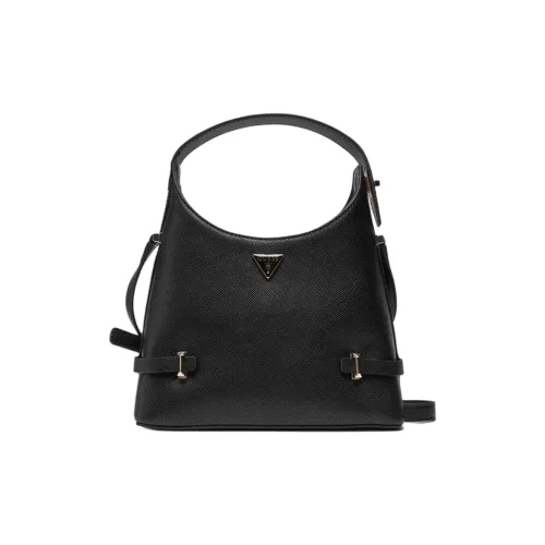 GUESS Кожа Одно Плечо Сумка Мини Женская Черная