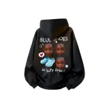 Черный с флисовой подкладкой и утолщением