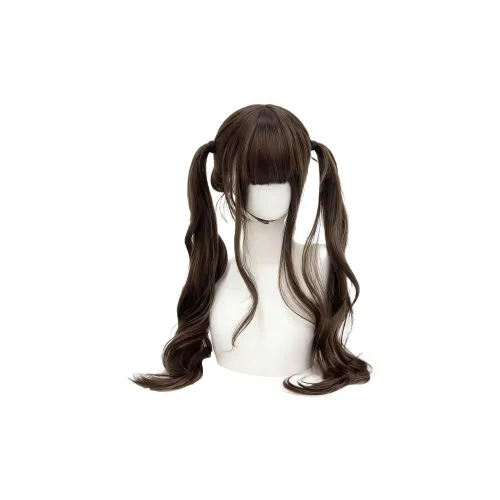 YOUXI Тедди Повседневный Анти-Аджинг Атмосферный Длинные Волосы Полный Набор для Головы