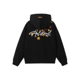 Тяжелый полиэстер-хлопок, черный (с флисовой подкладкой)