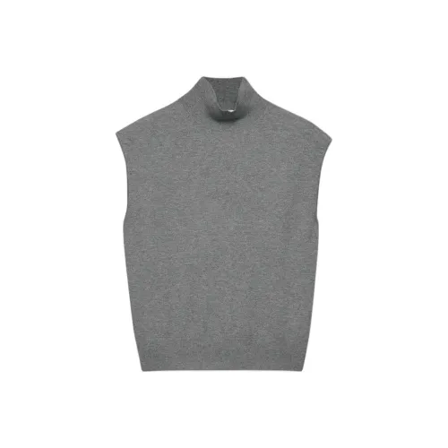 ARITZIA Heather Dark Gray Women's Tank Tops