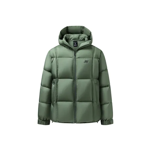 Skechers Пуховик Унисекс Pine Green