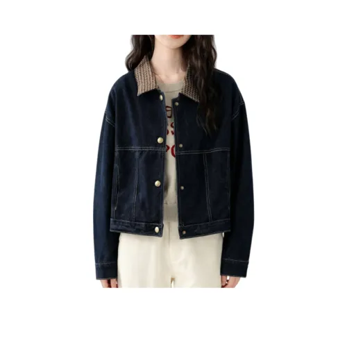 SINKACME Синий Женские Джинсовые Куртки