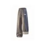 Серый с флисовой подкладкой