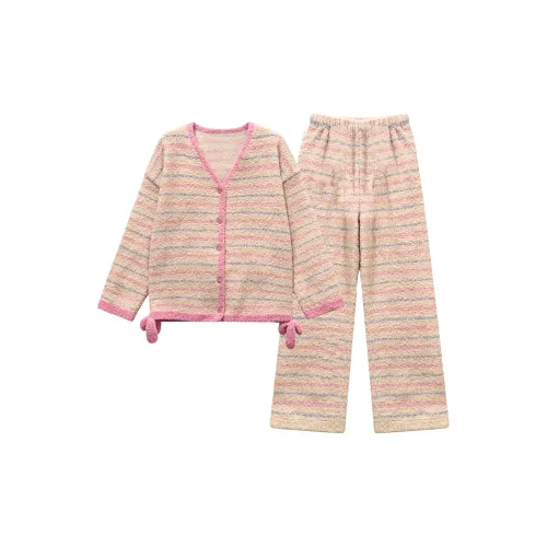 O'MESIK Pink Women's Pajama Sets