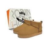 Коричневый с флисовой подкладкой