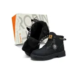 Черный с флисовой подкладкой