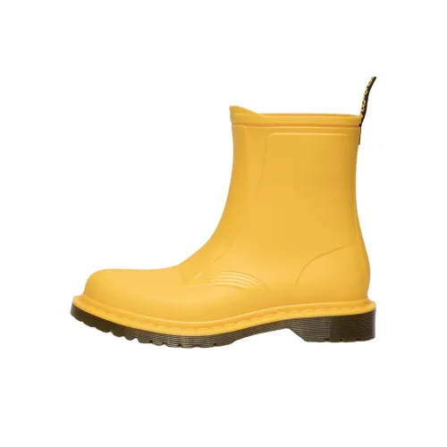 Dr.Martens 1460 Водонепроницаемые Резиновые сапоги Унисекс Желтые