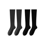 【Голень Носки】Black + Dark Gray