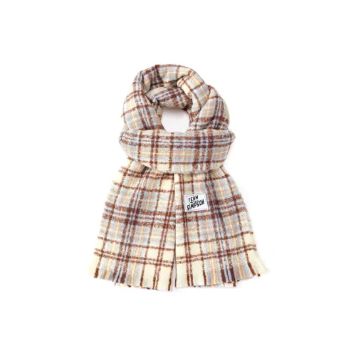 The Simpsons Полиэстеровые трикотажные шарфы Унисекс