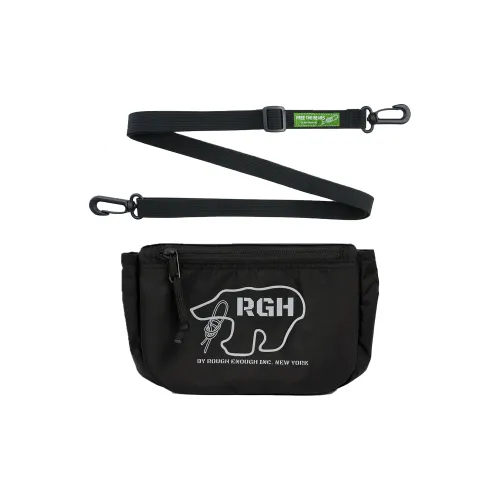 Rough Enough Нейлоновые сумки через плечо стандартные унисекс черный