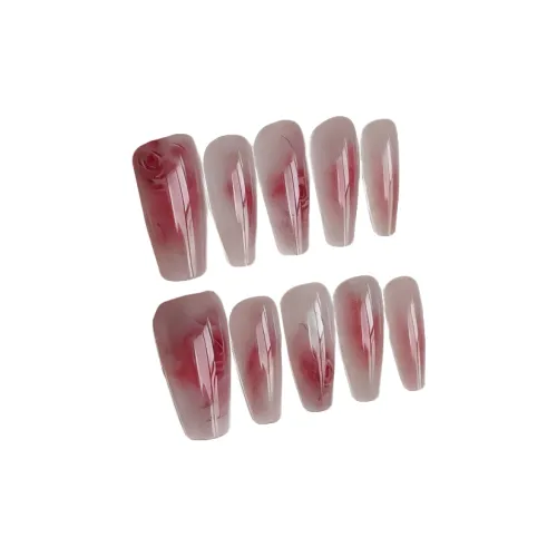 OEING False Nail Трапециоид Розовый Смудж Кокет