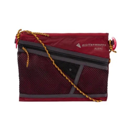 METALGIENCHI Нейлоновая сумка через плечо среднего размера унисекс красного цвета