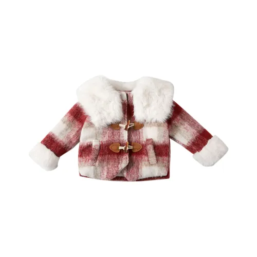 GOYN Красный дошкольный натуральный и искусственный мех