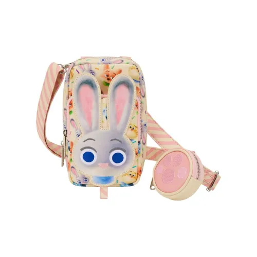 LOUNGEFLY Disney Disney Коллаборация ПУ (полиуретан) Сумка через плечо Стандартная Женская Розовая