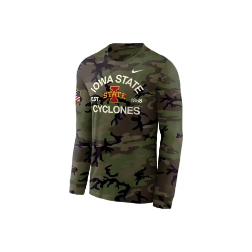 Nike Dri Fit Medium Olive Green Мужские T-рубашки