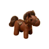 Коричневый, китайский зодиак, лошадь, украшение