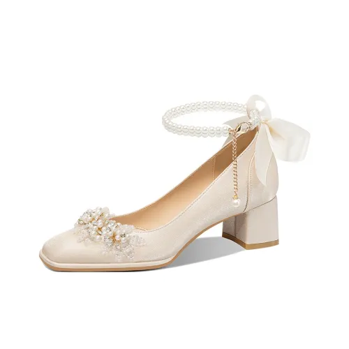 LOLY Грубый каблук Высокие каблуки Женские