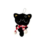 Красный шарф - Злой котенок, украшение