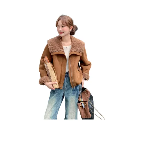 LAOYECHE Бархат Feel Пальто Женское