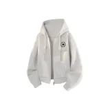 Белый, серый, вереск, съемный, брошь