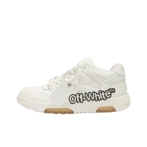 Off Белый Out Of Office Низкие Кроссовки для скейтбординга Женские Белые