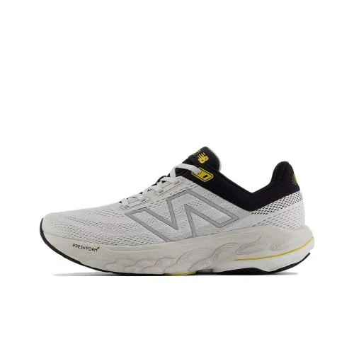 New Balance Fresh Foam X 860v14 Амортизация Износостойкие Низкие Кроссовки для Бега Мужские Серый Черный