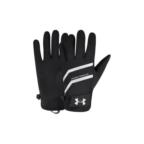 Under Armour Полиамид Спортивные Перчатки Унисекс Черные