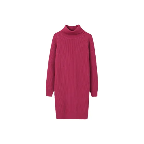 LOUGHNEA Женские Длинные Платья с Длинными Рукавами