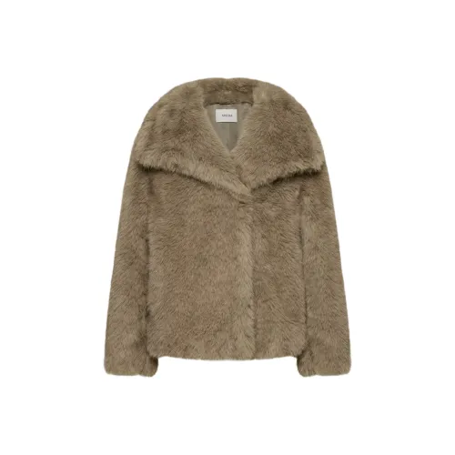 ARITZIA FW25 ST. Moritz пальто бархат Feel пальто женское