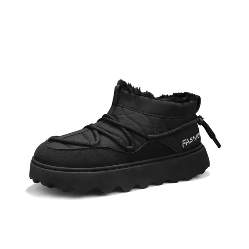 OAOU Ankle Длина (размер в длину) Сноубутсы Унисекс Черный