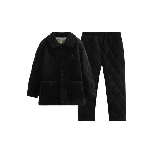 FENTENG FJ26950117 Черный Мужской Пижамный Комплект