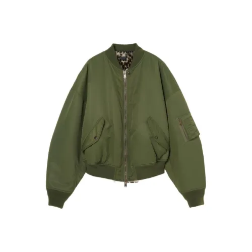 FORSOMEONE Fw25 Двусторонний TEDS BOMBER JK Куртки и Пальто Мужской