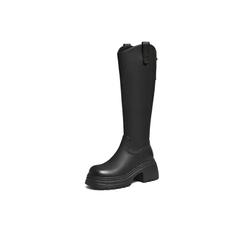 Tata Knee High Boots Black Women's