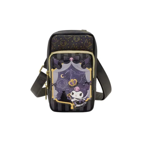 LOUNGEFLY Sanrio Sanrio Коллаборация ПУ (полиуретан) Сумка через плечо Стандартная Женская Фиолетовая