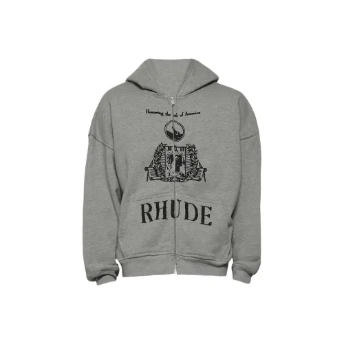 RHUDE Юность OF America ZIP UP Толстовка Свитшот Мужской