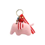 8 см Розовый Слон Bell Charm