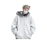 Бело-серый вереск (флисовая подкладка)